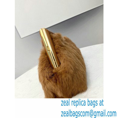 Fendi First Small Mink Bag Brown 2021 - Click Image to Close