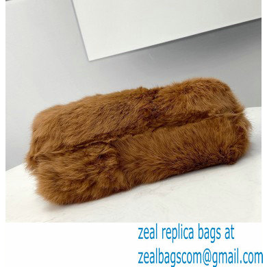 Fendi First Small Mink Bag Brown 2021
