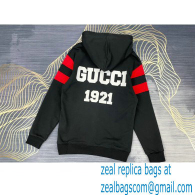 Gucci 100 black hooded sweatshirt 2021