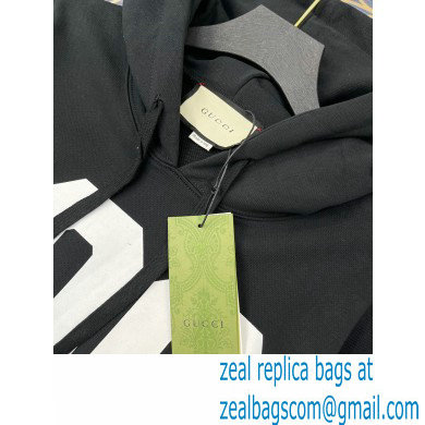 Gucci 100 black hooded sweatshirt 2021 - Click Image to Close