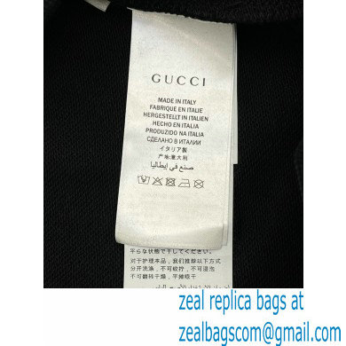 Gucci 100 black hooded sweatshirt 2021 - Click Image to Close