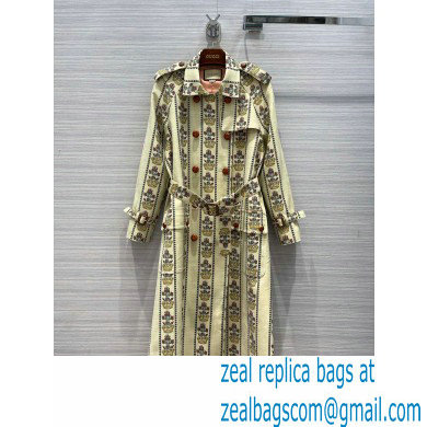 Gucci 100 flower and crown coat 2021 - Click Image to Close