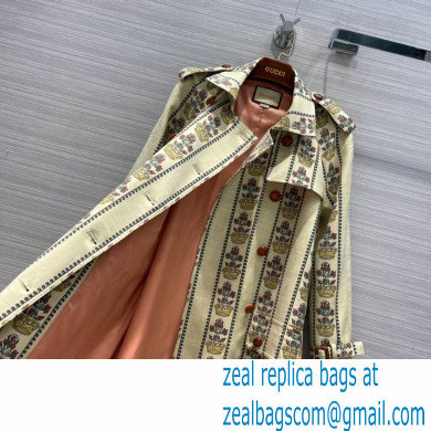 Gucci 100 flower and crown coat 2021 - Click Image to Close