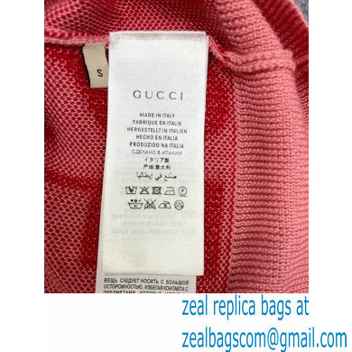 Gucci 100 wool sweater pink 2021