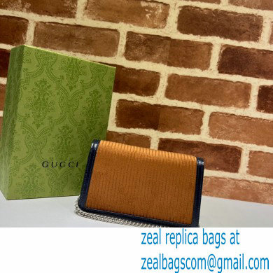 Gucci Dionysus super mini bag 476432 corduroy Brown 2021