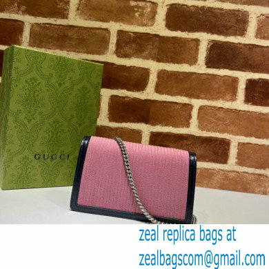 Gucci Dionysus super mini bag 476432 corduroy Pink 2021 - Click Image to Close