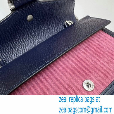 Gucci Dionysus super mini bag 476432 corduroy Pink 2021 - Click Image to Close