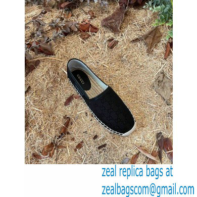 Gucci GG Canvas Espadrilles Black 2022