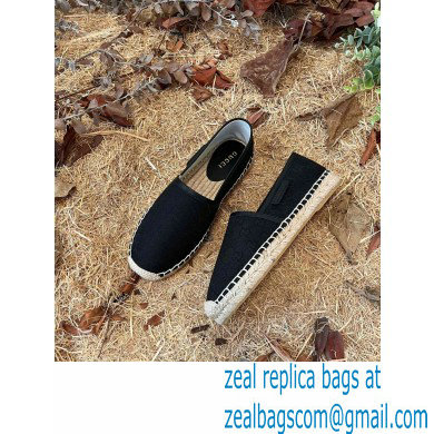 Gucci GG Canvas Espadrilles Black 2022 - Click Image to Close