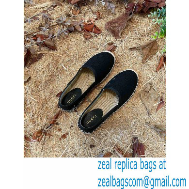 Gucci GG Canvas Espadrilles Black 2022