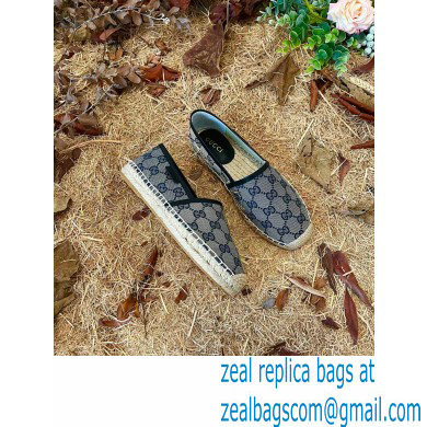 Gucci GG Canvas Espadrilles Blue 2022 - Click Image to Close