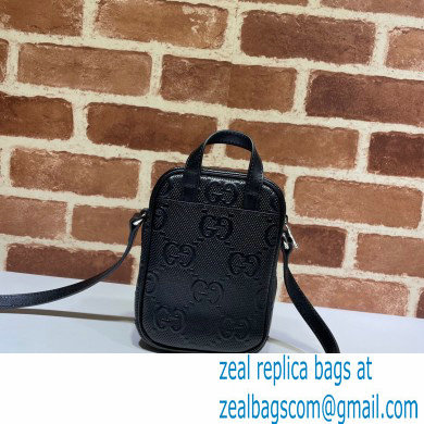 Gucci GG Embossed Mini Bag 658553 Black 2021