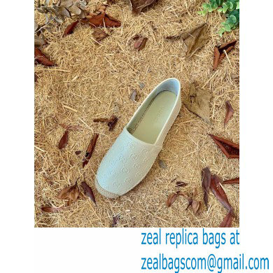 Gucci GG Leather Espadrilles Beige 2022 - Click Image to Close