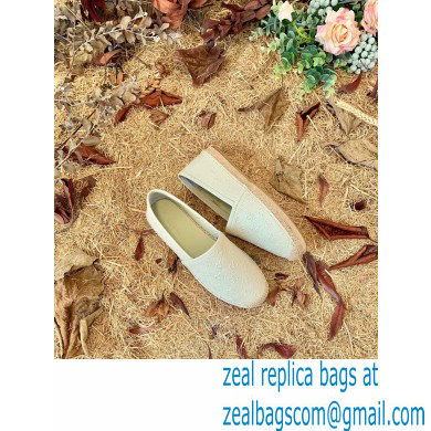 Gucci GG Leather Espadrilles Beige 2022