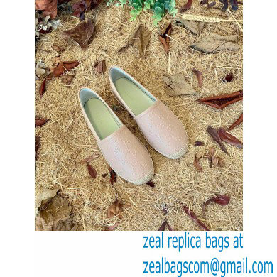 Gucci GG Leather Espadrilles Nude Pink 2022 - Click Image to Close