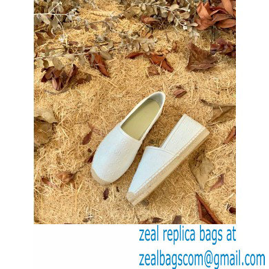 Gucci GG Leather Espadrilles White 2022 - Click Image to Close