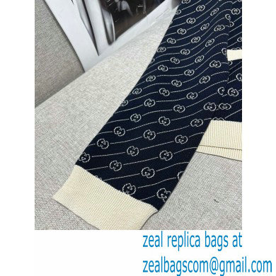 Gucci GG diagonal cotton silk cardigan 2021
