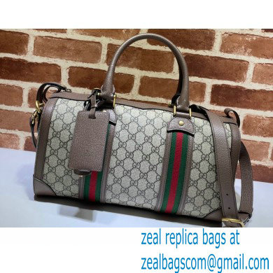 Gucci GG small duffel bag with Web 645017 2021