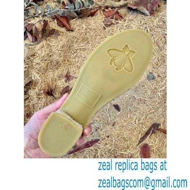 Gucci Heel 6cm Double G Leather Espadrilles Slide Sandals Pastel Pink 2022 - Click Image to Close