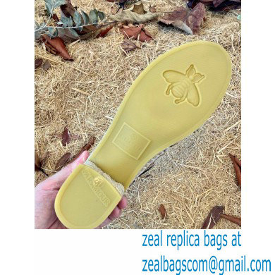 Gucci Heel 6cm GG Canvas Espadrilles Slide Sandals Beige 2022 - Click Image to Close