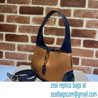 Gucci Jackie 1961 small shoulder bag 636706 corduroy Brown 2021