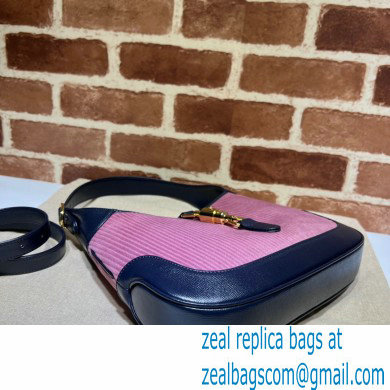 Gucci Jackie 1961 small shoulder bag 636706 corduroy Pink 2021