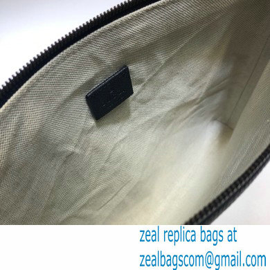 Gucci Medium Leather Pouch Bag 572770 Black 2021