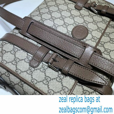 Gucci Messenger bag with Interlocking G 658542 Coffee 2021