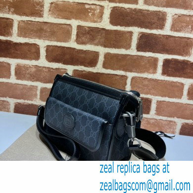 Gucci Messenger bag with Interlocking G 674164 Black 2021