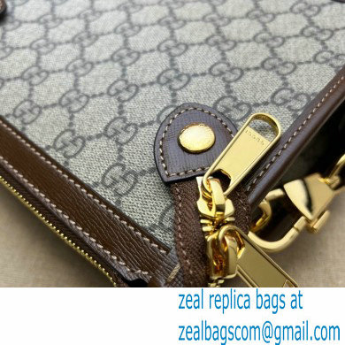 Gucci Messenger bag with Interlocking G 674164 Coffee 2021