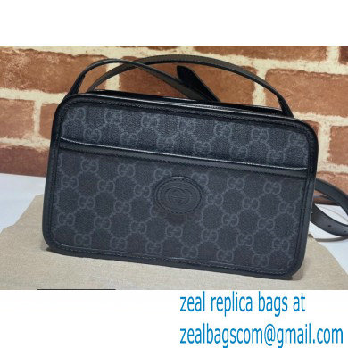 Gucci Mini bag with Interlocking G 658572 Black 2021