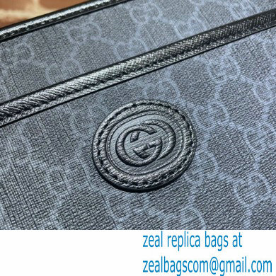 Gucci Mini bag with Interlocking G 658572 Black 2021 - Click Image to Close