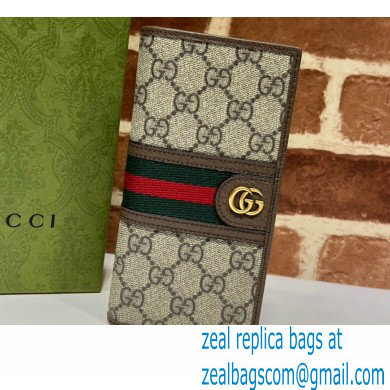 Gucci Ophidia long wallet with Web 672987 2021 - Click Image to Close