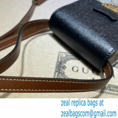 Gucci Padlock Mini Phone Bag 658229 Black 2021