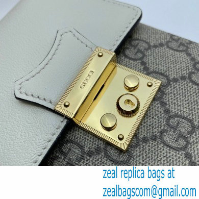 Gucci Padlock Mini Phone Bag 658229 White 2021