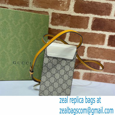 Gucci Padlock Mini Phone Bag 658229 White 2021