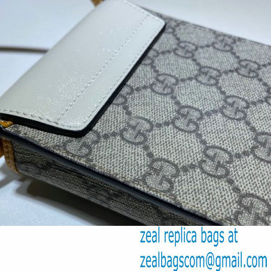 Gucci Padlock Mini Phone Bag 658229 White 2021