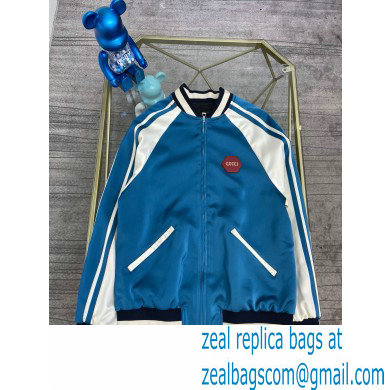 Gucci blue logo jacket 2021 - Click Image to Close