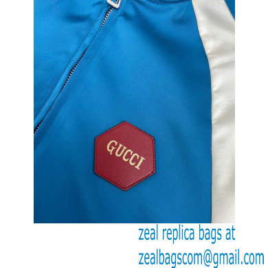 Gucci blue logo jacket 2021