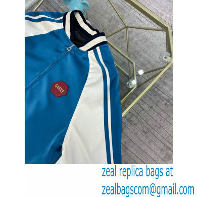 Gucci blue logo jacket 2021