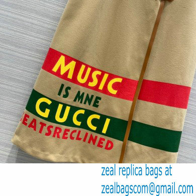 Gucci cashmere skirt camel 2021