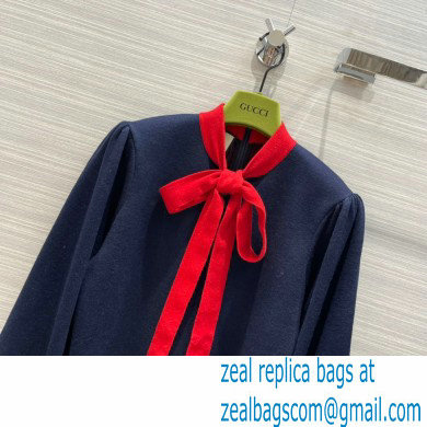 Gucci music is mine cashmere sweater blue 2021 - Click Image to Close