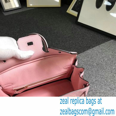 Hermes Birkin 30/35 Bag In Original togo Leather With Gold/Silver Hardware light pink - Click Image to Close