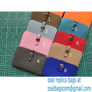 Hermes Dogon Wallet in original togo leather