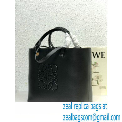 Loewe Anagram Tote Bag in Classic Calfskin Black