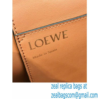 Loewe Anagram Tote Bag in Jacquard and Calfskin