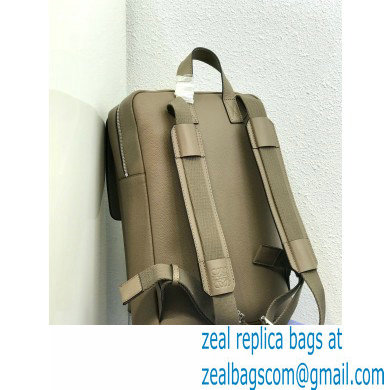 Loewe Military Backpack Bag in Soft Grained Calfskin Beige