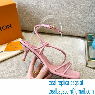 Louis Vuitton Heel 5.5cm Nova Sandals Pink 2021 - Click Image to Close