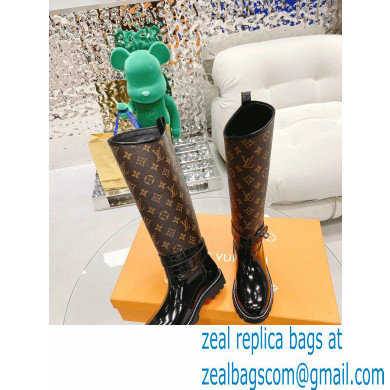 Louis Vuitton Heel 5cm Territory Flat High Ranger Boots 01 2021 - Click Image to Close