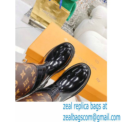 Louis Vuitton Heel 5cm Territory Flat High Ranger Boots 01 2021